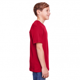 Core 365 CE111Y Youth Fusion ChromaSoft Performance T-Shirt - Classic Red