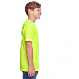 Core 365 CE111Y Youth Fusion ChromaSoft Performance T-Shirt - Safety Yellow