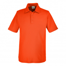 Core 365 CE112 Men\'s Fusion ChromaSoft Pique Polo - Campus Orange