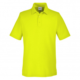Core 365 CE112 Men's Fusion ChromaSoft Pique Polo - Safety Yellow
