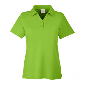 Core 365 CE112W Ladies Fusion ChromaSoft Pique Polo - Acid Green