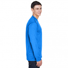 Core 365 CE401 Men\'s Kinetic Performance Quarter-Zip - True Royal/Carbon