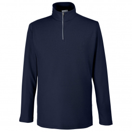 Core 365 CE405 Men's Fusion ChromaSoft Pique Quarter-Zip - Classic Navy