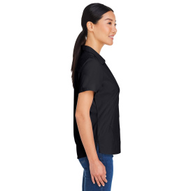 Core 365 CE510W Ladies Ultra UVP Marina Shirt - Black