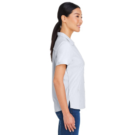 Core 365 CE510W Ladies Ultra UVP Marina Shirt - Platinum