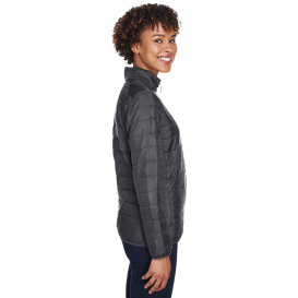 Core 365 CE700W Ladies Prevail Packable Puffer Jacket - Carbon