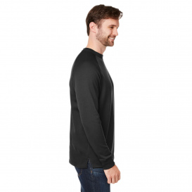Core 365 CE800 Core 365 Unisex Fusion ChromaSoft Fleece Crew Pullover - Black