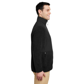 Core 365 CE890 Men\'s Journey Summit Hybrid Full-Zip - Black/Black