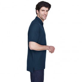 Devon & Jones D100 Men\'s Pima Pique Short Sleeve Polo - Navy