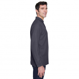 Devon & Jones D110 Men\'s Pima Pique Long Sleeve Polo - Navy