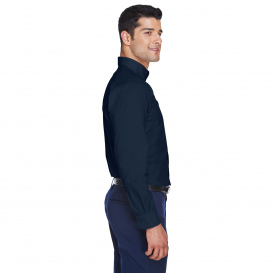 Devon & Jones D620T Tall Crown Woven Collection Solid Broadcloth - Navy