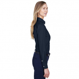 Devon & Jones D620W Ladies Crown Woven Collection Solid Broadcloth - Navy