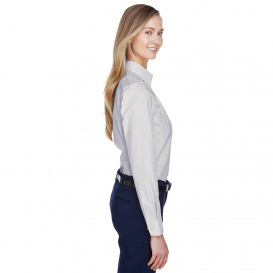 Devon & Jones D620W Ladies Crown Woven Collection Solid Broadcloth - Silver