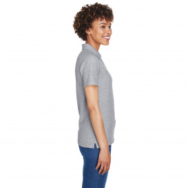 Devon & Jones DG150W Ladies DRYTEC20 Performance Polo - Grey Heather