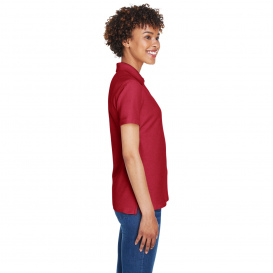 Devon & Jones DG150W Ladies DRYTEC20 Performance Polo - Red