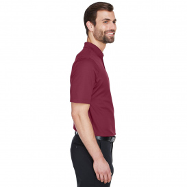 Devon & Jones DG20 CrownLux Performance Plaited Polo - Burgundy