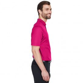 Devon & Jones DG20 CrownLux Performance Plaited Polo - Crown Raspberry