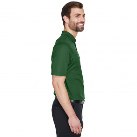 Devon & Jones DG20 CrownLux Performance Plaited Polo - Forest