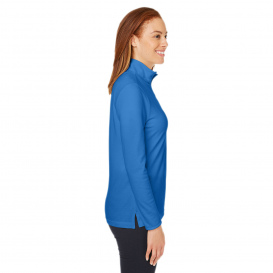 Devon & Jones DG400W New Classics Ladies Performance Quarter-Zip - French Blue