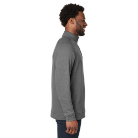 Devon & Jones DG481 Men\'s New Classics Charleston Quarter-Zip - Graphite Melange