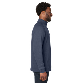 Devon & Jones DG481 Men\'s New Classics Charleston Quarter-Zip - Navy Melange