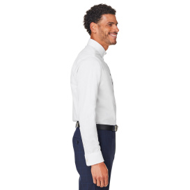 Devon & Jones DG505 CrownLux Performance Spencer Poplin Shirt - White