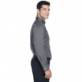 Devon & Jones DG530T Tall Crown Woven Collection Solid Stretch Twill - Graphite