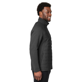 Devon & Jones DG704 Men\'s New Classics Charleston Hybrid Jacket - Black Melange/Black