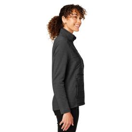 Devon & Jones DG704W Ladies New Classics Charleston Hybrid Jacket - Black Melange/Black