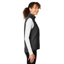 Devon & Jones DG706W Ladies New Classics Charleston Hybrid Vest - Black Melange/Black