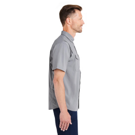 HUK H150183 Creekbed Short Sleeve Shirt - Night Owl