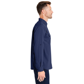 HUK H150184 Creekbed Long Sleeve Shirt - Naval Academy
