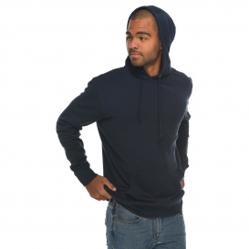 Lane Seven LS13001 Unisex French Terry Pullover Hooded Sweatshirt - Navy