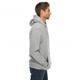 Lane Seven LS14001 Unisex Premium Pullover Hooded Sweatshirt - Heather Grey
