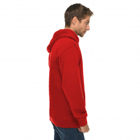 Lane Seven LS14001 Unisex Premium Pullover Hooded Sweatshirt - Red