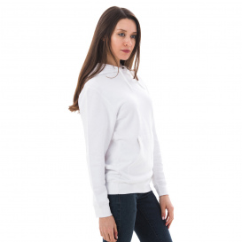 Lane Seven LS14001 Unisex Premium Pullover Hooded Sweatshirt - White