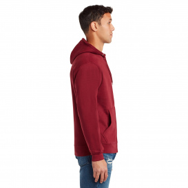 Lane Seven LS14003 Unisex Premium Full-Zip Hooded Sweatshirt - Burgundy