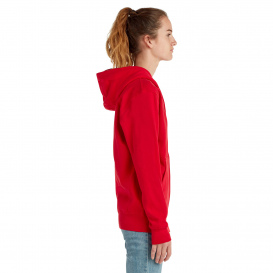 Lane Seven LS14003 Unisex Premium Full-Zip Hooded Sweatshirt - Red