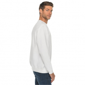 Lane Seven LS14004 Unisex Premium Crewneck Sweatshirt - White
