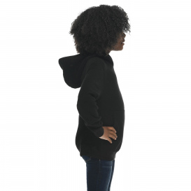 Lane Seven LS1401Y Youth Premium Pullover Hooded Sweatshirt - Black