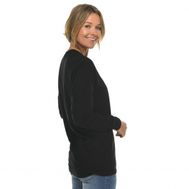 Lane Seven LS15009 Unisex Long Sleeve T-Shirt - Black
