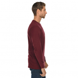 Lane Seven LS15009 Unisex Long Sleeve T-Shirt - Burgundy