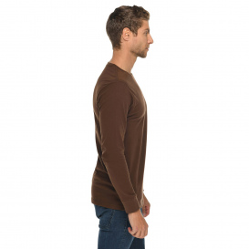 Lane Seven LS15009 Unisex Long Sleeve T-Shirt - Chestnut