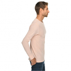 Lane Seven LS15009 Unisex Long Sleeve T-Shirt - Pale Pink