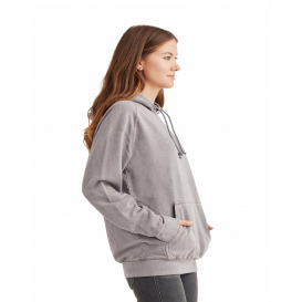 Lane Seven LST004 Unisex Vintage Raglan Hooded Sweatshirt - Vintage Zinc