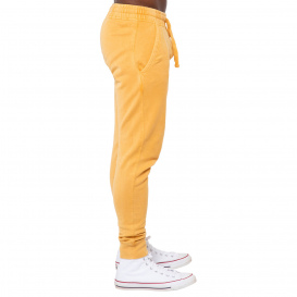 Lane Seven LST009 Unisex Vintage Jogger Pant - Mustard