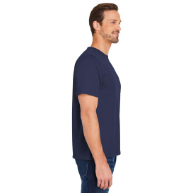 Harriton M118 Unisex Charge Snag and Soil Protect Long-Sleeve T-Shirt - Dark Navy