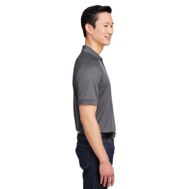 Harriton M208 Mens Charge Snag and Soil Protect Polo - Dark Charcoal