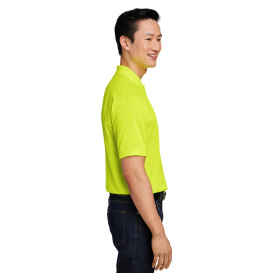Harriton M208 Mens Charge Snag and Soil Protect Polo - Safety Yellow