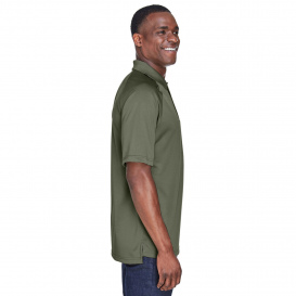 Harriton M211 Adult Tactical Performance Polo - Tactical Green